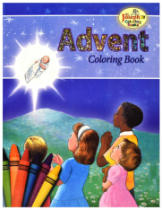 Coloring Book About Advent